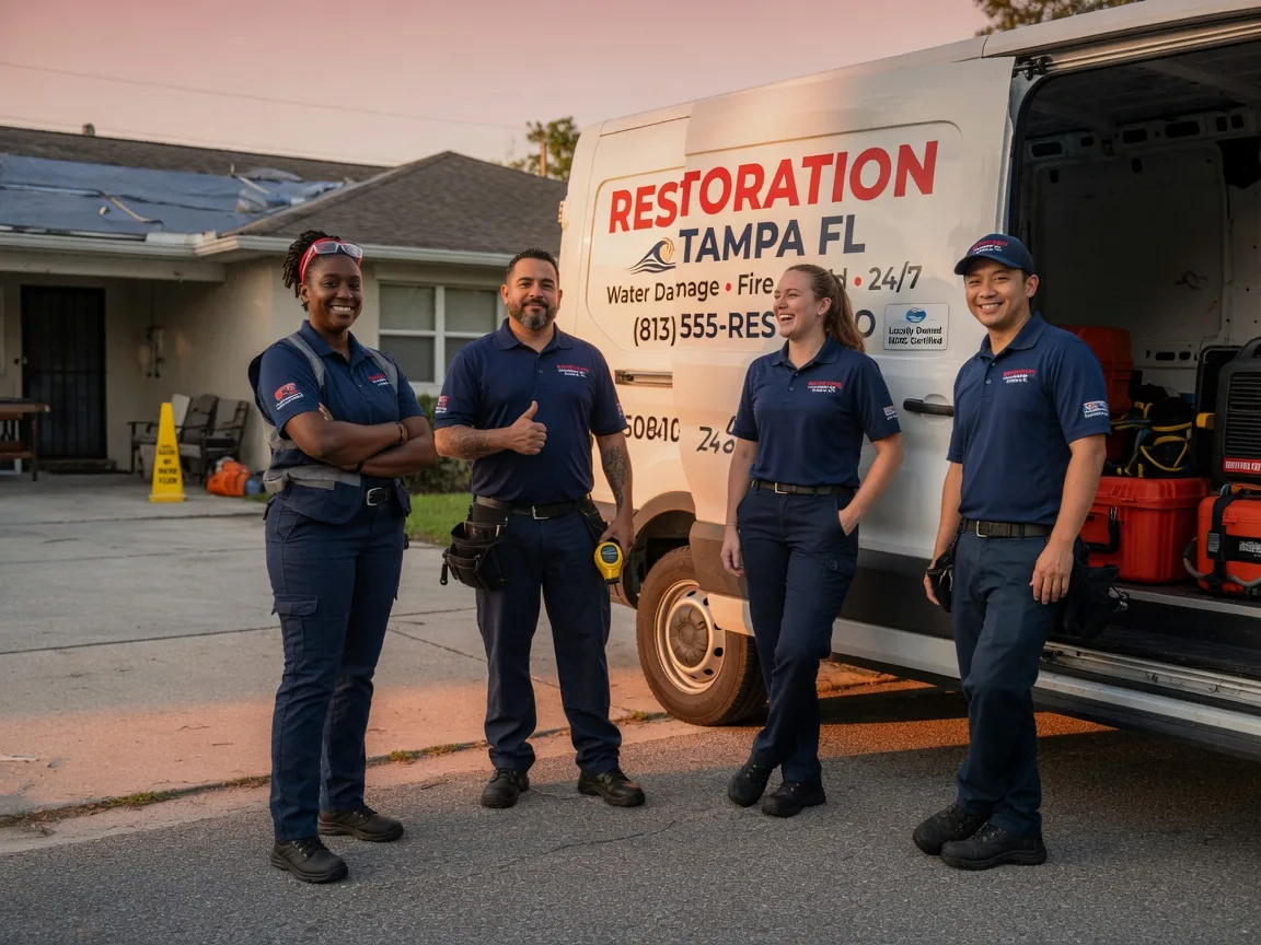Water Damage Restoration company in Church Point, LA